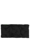Sherpa Black Gang Scarf In Black