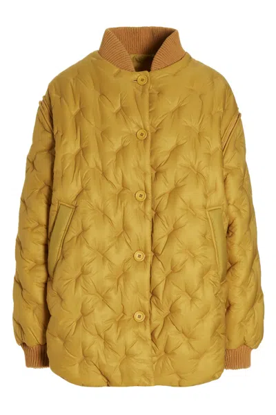 SHERPA SHERPA 'GANG' REVERSIBLE BOMBER JACKET