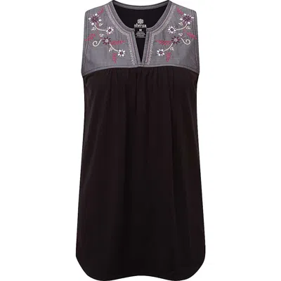 Sherpa Women's Shaanti Embroidered Top - Black Xxl