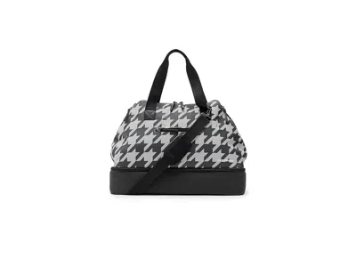 Sherpani Boston Anti-theft Weekender Tote Handbags Houndstooth: One Size In Black