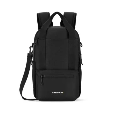Sherpani Camden Convertible Backpack Tote In Black