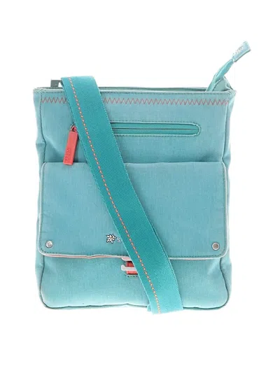Pre-owned Sherpani Crossbody Bag In Teal