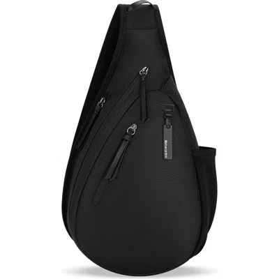 Sherpani Esprit Anti Theft Rfid Protection Sling Bag, Fits 10'' Tablet, Sakura In Black