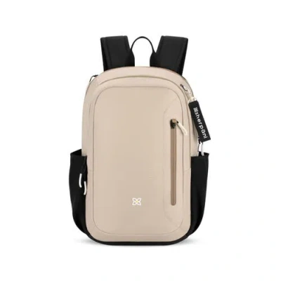 Sherpani Getaway  Rfid Protection Laptop Backpack, 22l, Fits 15'' Laptop, Con Leche
