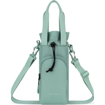 Sherpani Izzie Cross Body Purse W/ Watter Bottle Holder In Green