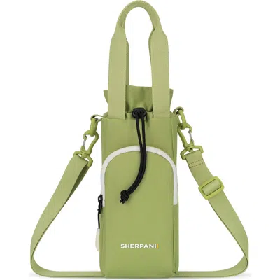Sherpani Izzie Cross Body Purse W/ Watter Bottle Holder In Green