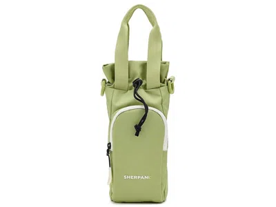 Sherpani Izzie Water Bottle Crossbody Cross Body Handbags Palm: One Size In Green