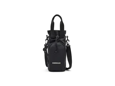 Sherpani Izzie Water Bottle Crossbody Cross Body Handbags Raven: One Size In Black