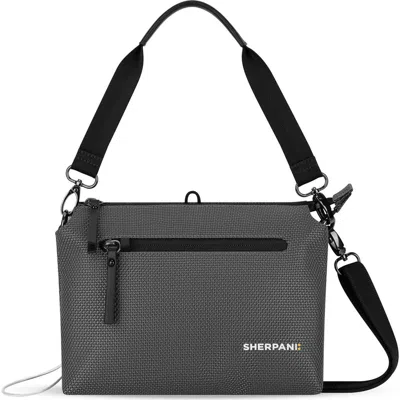 Sherpani Mei Anti Theft Crossbody Purse In Gray