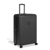 Sherpani Meridian 29 Inch Large Checked Travel Hardside Luggage In Black