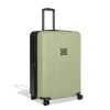 Sherpani Meridian 29 Inch Large Checked Travel Hardside Luggage In Sage