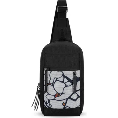 Sherpani Metro Anti Theft Travel Sling Bag Backpack, Straw In Black