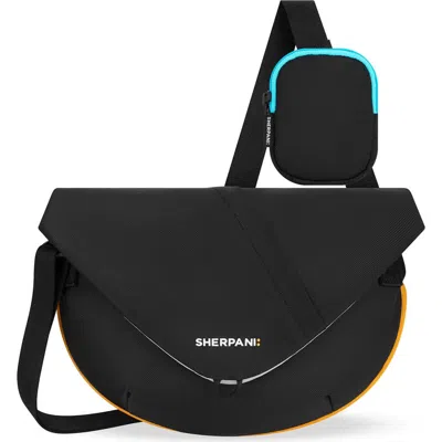 Sherpani Milli Medium Crossbody Purse W/ Rfid Protection In Black