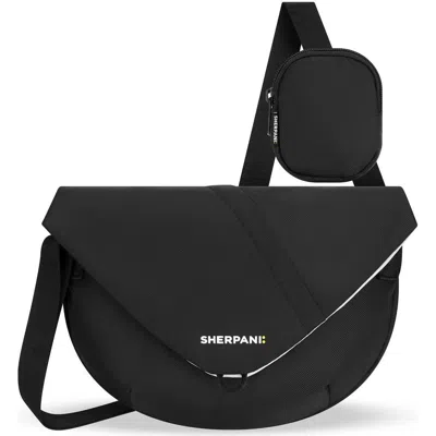 Sherpani Milli Medium Crossbody Purse W/ Rfid Protection In Black