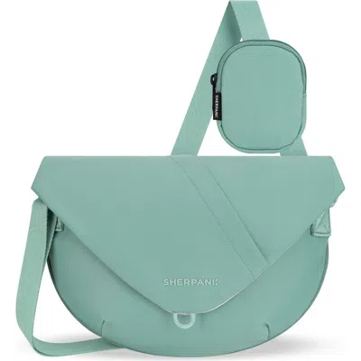 Sherpani Milli Medium Crossbody Purse W/ Rfid Protection In Blue