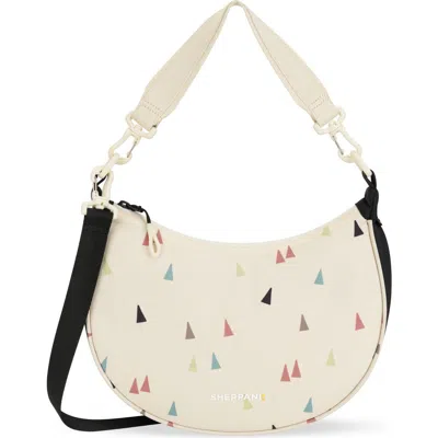 Sherpani Mina Medium Lightweight Half Moon Crossbody In Multi