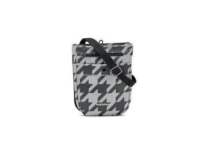 Sherpani Prima Anti-theft Crossbody Cross Body Handbags Houndstooth: One Size In Black