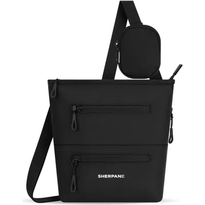 Sherpani Sadie Lightweight Crossbody Bag W/ Rfid Protection In Black