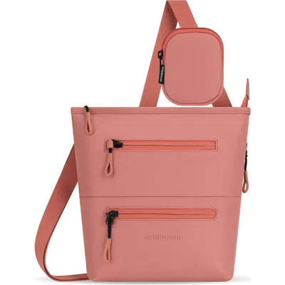 Sherpani Sadie Lightweight Crossbody Bag W/ Rfid Protection In Orange