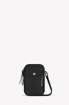 Sherpani Simplicity At Anti Theft Crossbody Wallet In Carbon In Black