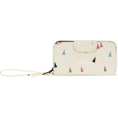 Sherpani Tulum Large Wristlet W/ Rfid Protection In Brown