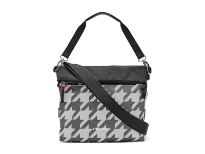 Sherpani Vale Anti Theft Reversible Crossbody Cross Body Handbags Houndstooth: One Size In Black