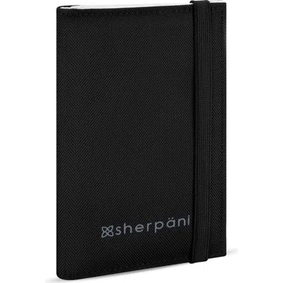 Sherpani Vienna Anti Theft Passport Holder In Carbon
