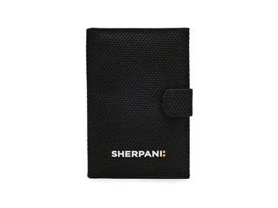 Sherpani Vienna Anti-theft Passport Wallet Wallet Carbon: One Size In Black