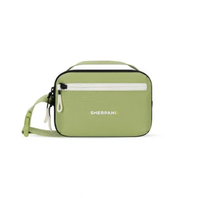 Sherpani Wayfarer Small Convertible 8l Sling Backpack In Green