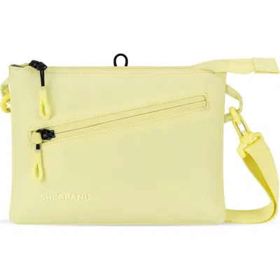 Sherpani Zoom Small Crossbody Bag In Yellow