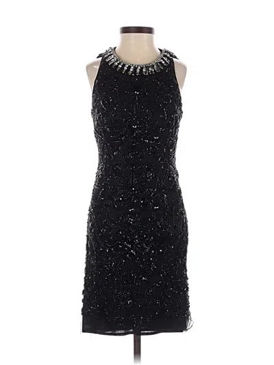Pre-owned Sherri Hill Cocktail Dress In Black