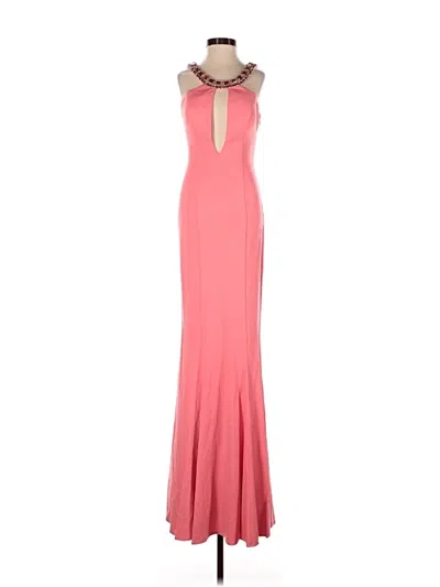 Pre-owned Sherri Hill Cocktail Dress In Pink