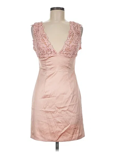 Pre-owned Sherri Hill Cocktail Dress In Pink