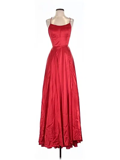 Pre-owned Sherri Hill Cocktail Dress In Red