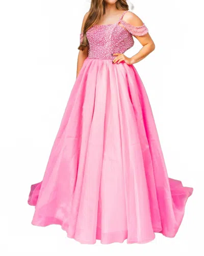 Sherri Hill Prom Dress In Candy Pink