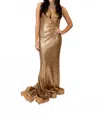 Sherri Hill Prom Dress In Gold In Gold