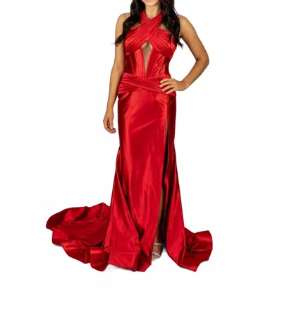 Sherri Hill Prom Dress In Red