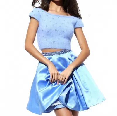 Sherri Hill Women's Evening Dress In Periwinkle In Purple