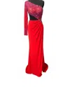 Sherri Hill Women's One Shoulder Prom Dress In Red In Red