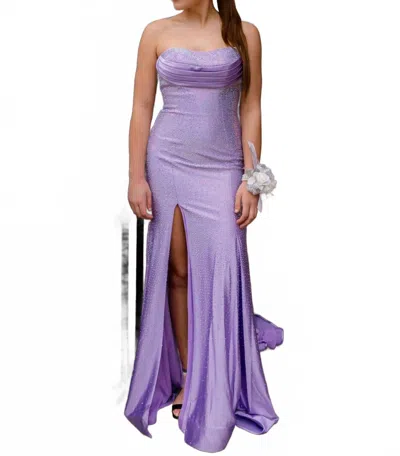 Sherri Hill Women's Prom Dress In Lilac In Purple