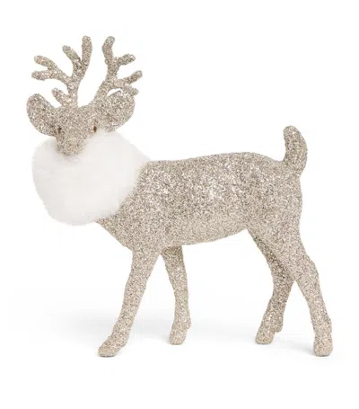 Sherri's Designs Glitter Comet Reindeer Figurine In Multi