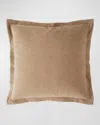 Sherry Kline Home Acworth Solid Euro Sham In Beige