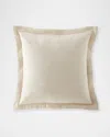 Sherry Kline Home Amelie Solid Linen European Sham In Beige