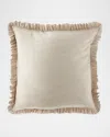 Sherry Kline Home Blissful Solid Linen European Sham In Tan