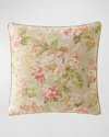 Sherry Kline Home Hidden Pond Reversible Euro Sham In Vintage Rose