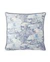 Sherry Kline Home Serene Scenes Main Euro Sham In Blue
