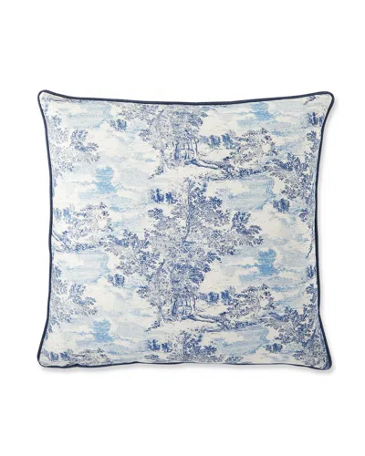 Sherry Kline Home Serene Scenes Main Euro Sham In Blue