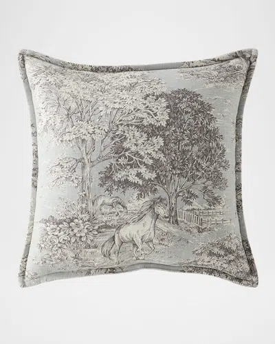 Sherry Kline Home Yellowstone Main Pillow, 20" Square In Gray