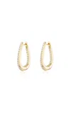 Sheryl Lowe 14k Yellow Gold Diamond Earrings