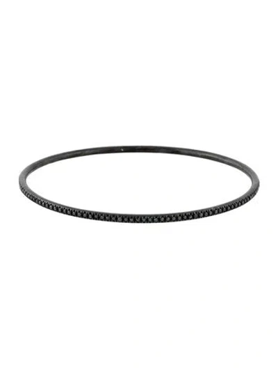 Pre-owned Sheryl Lowe Diamond Bangle Bracelet In Multi